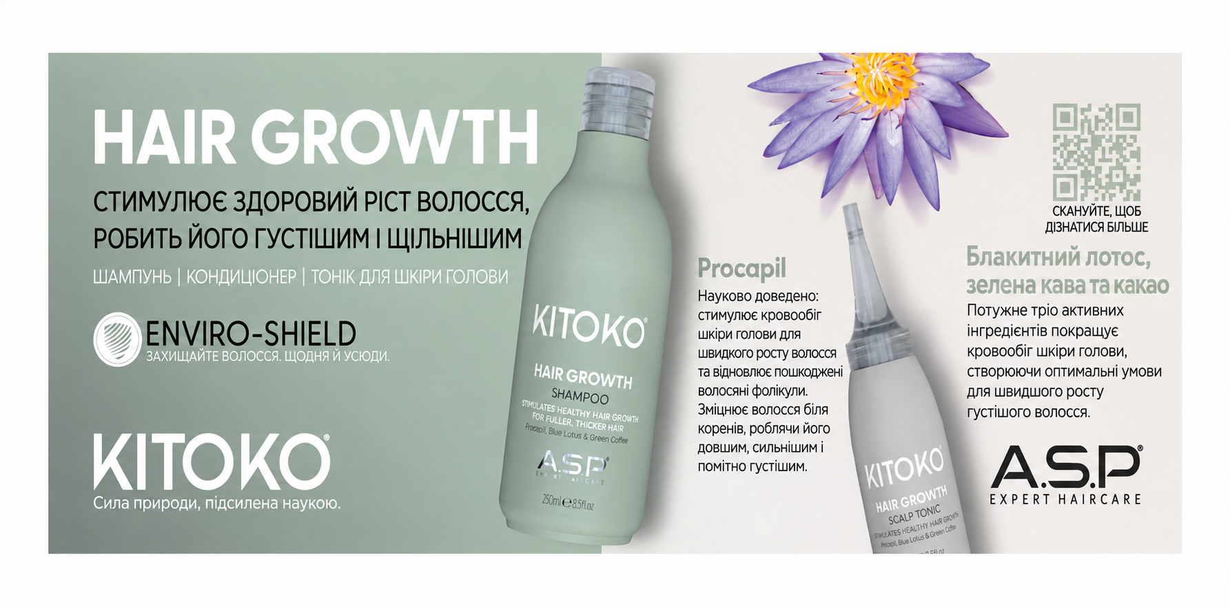 Kitoko Hair Growth — догляд для густішого волосся